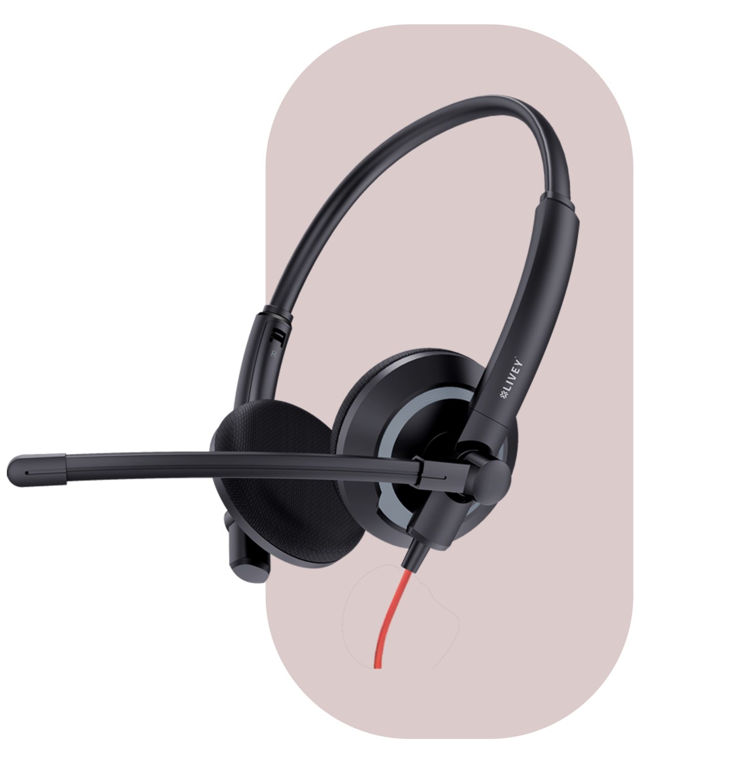 Livey Stellar 410 Plus Series Wired Headset
